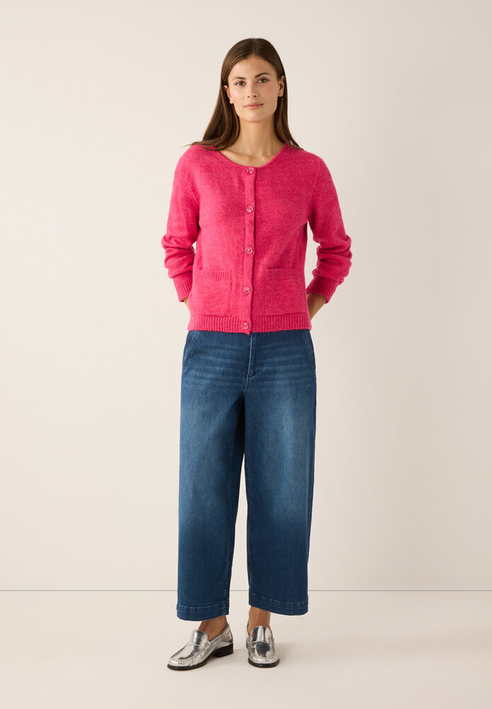 MORE & MORE Cardigan court rose