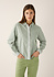 Blouse à rayures vert/blanc