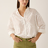 MORE & MORE Blouse brodée offwhite