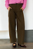 BARREL pantalon taupe