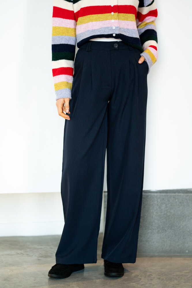 ASTRID pantalon bleu marine