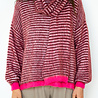 NAIRA pull + écharpe bordeaux NAIRA pull + écharpe bordeaux