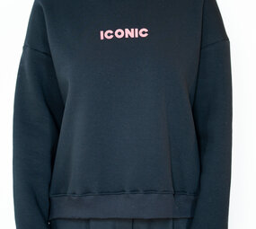 ICONIC pull bleu marine