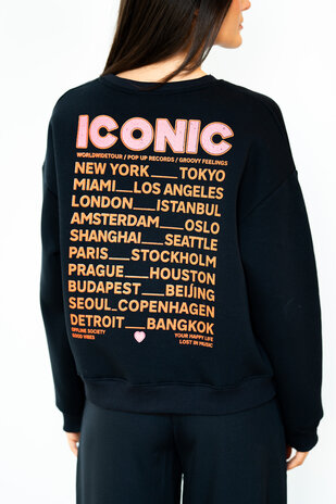 ICONIC pull bleu marine