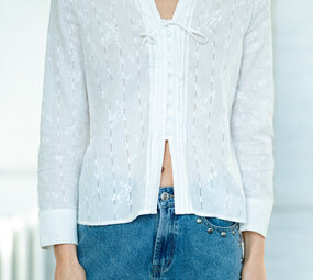 ESMELYA chemise blanche