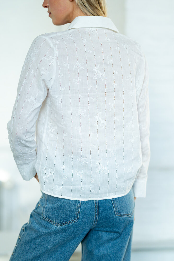 ESMELYA chemise blanche