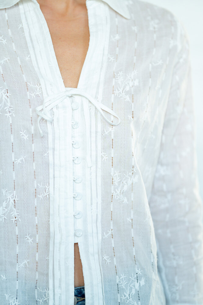 ESMELYA chemise blanche