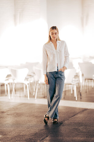 ESMELYA chemise blanche