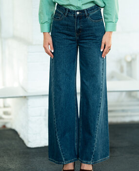 BARNES jean bleu foncé