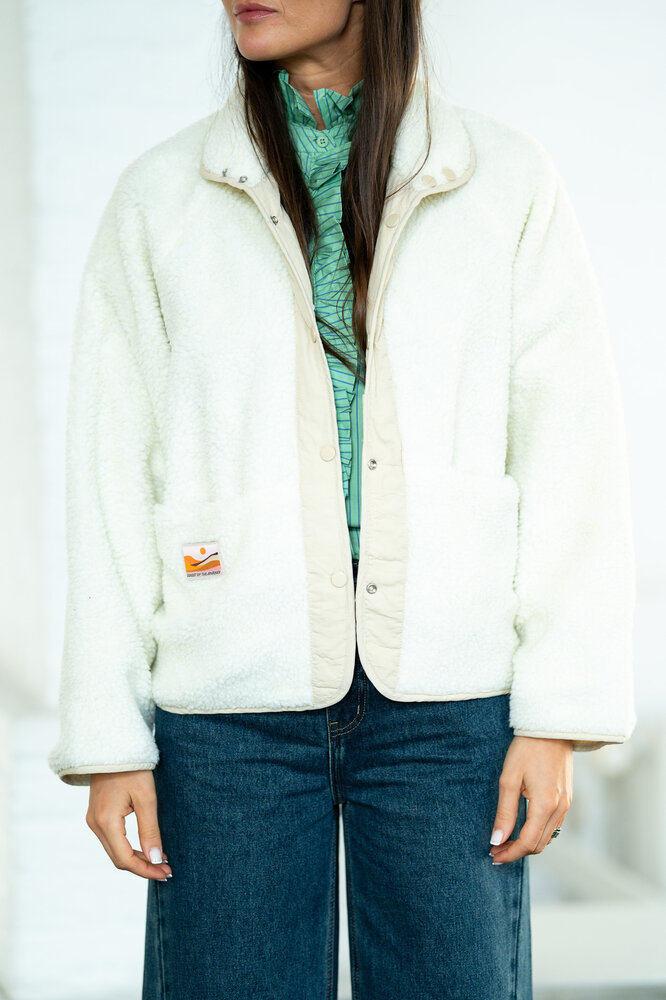 ELYRA veste molletonnée beige ELYRA veste molletonnée beige