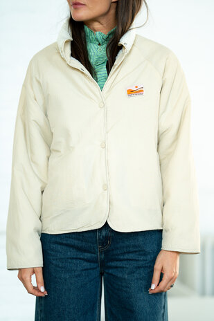 ELYRA veste molletonnée beige ELYRA veste molletonnée beige