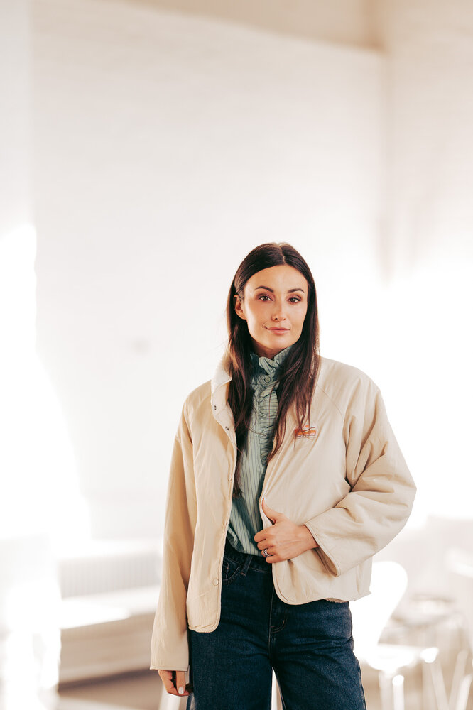 ELYRA veste molletonnée beige ELYRA veste molletonnée beige