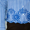 MERY chemise à carreaux bleu