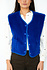 YELENE veste sans manches bleu roi