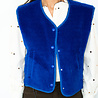 YELENE veste sans manches bleu roi