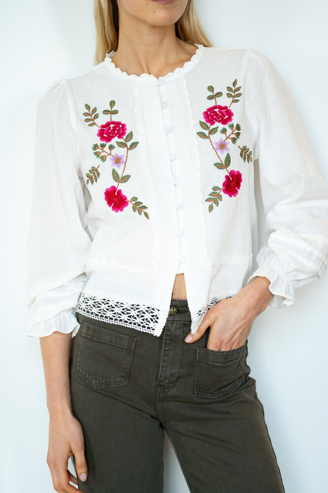 NOELYRA chemise blanc NOELYRA chemise blanc