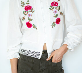 NOELYRA chemise blanc