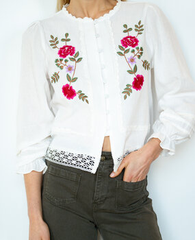 NOELYRA chemise blanc