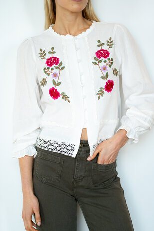 NOELYRA chemise blanc