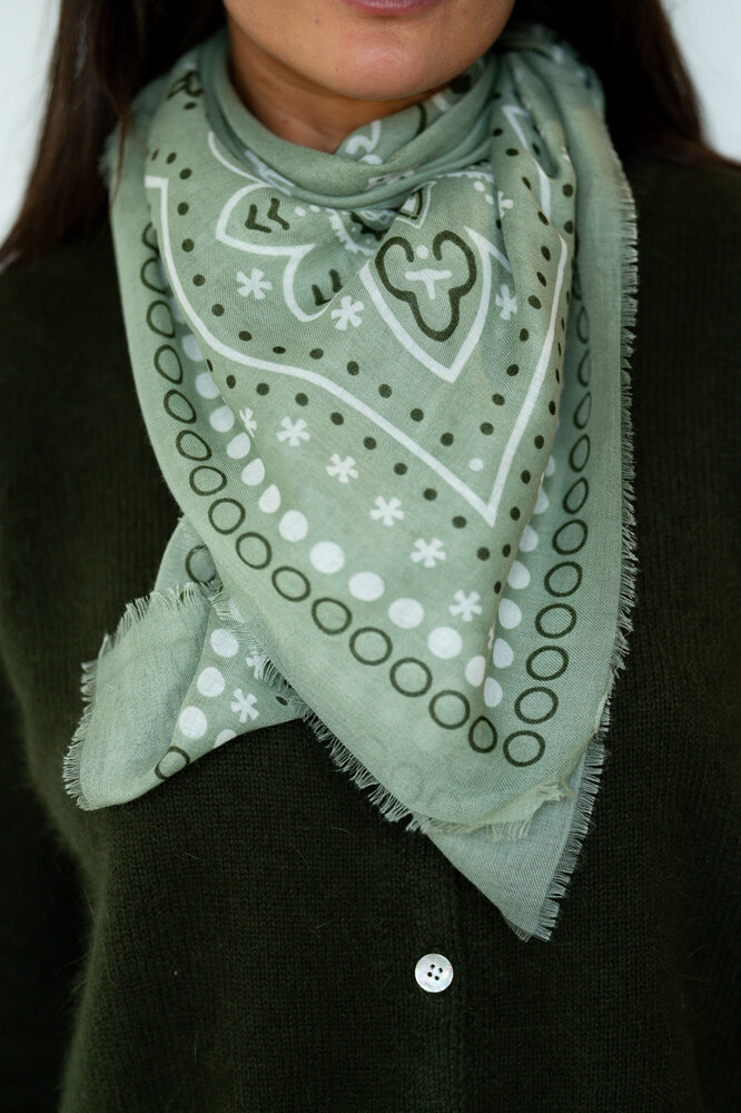 NEALINE foulard vert