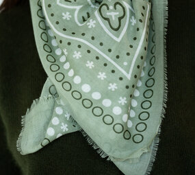 NEALINE foulard vert