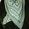 NEALINE foulard vert