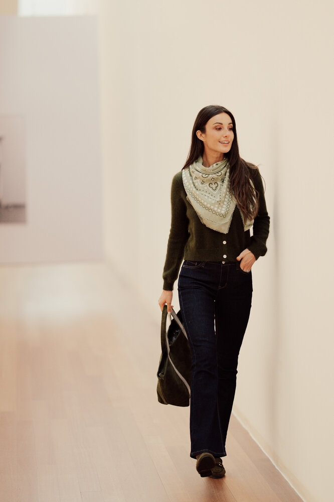 NEALINE foulard vert