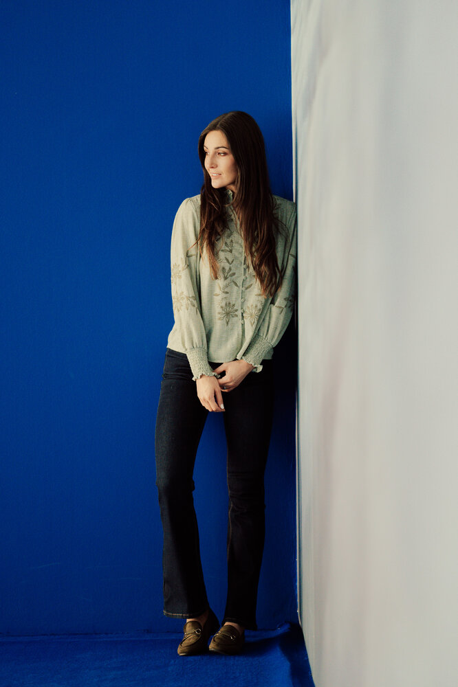 CALYXE chemise vert d'eau CALYXE chemise vert d'eau