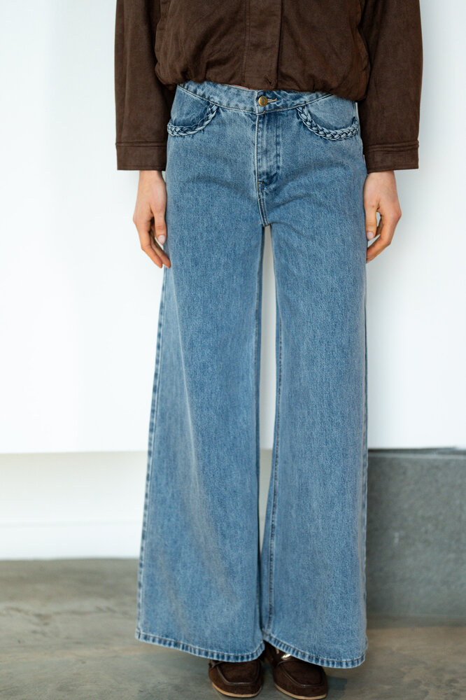 Jean bleu vintage LYDIE Jean bleu vintage LYDIE