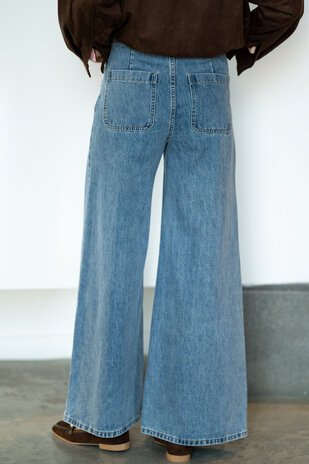 Jean bleu vintage LYDIE Jean bleu vintage LYDIE