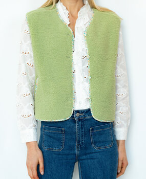 LUMEA gilet sans manches vert