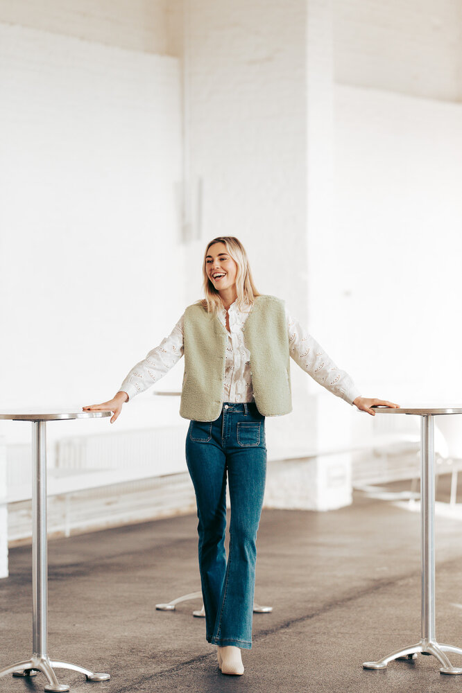 LUMEA gilet sans manches vert LUMEA gilet sans manches vert