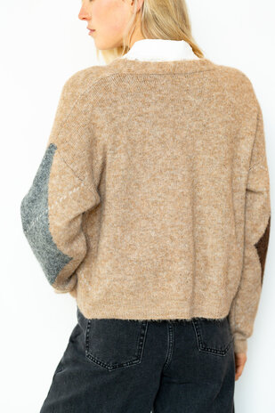 NOAREA gilet taupe NOAREA gilet taupe