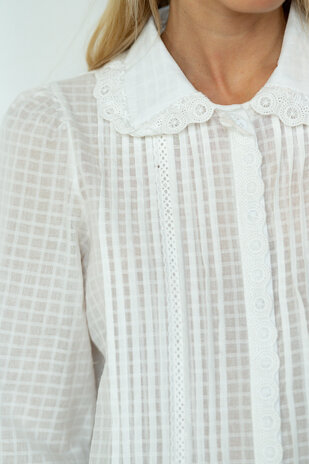 MERINE chemise blanc