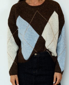 OLYSSA pull chocolat