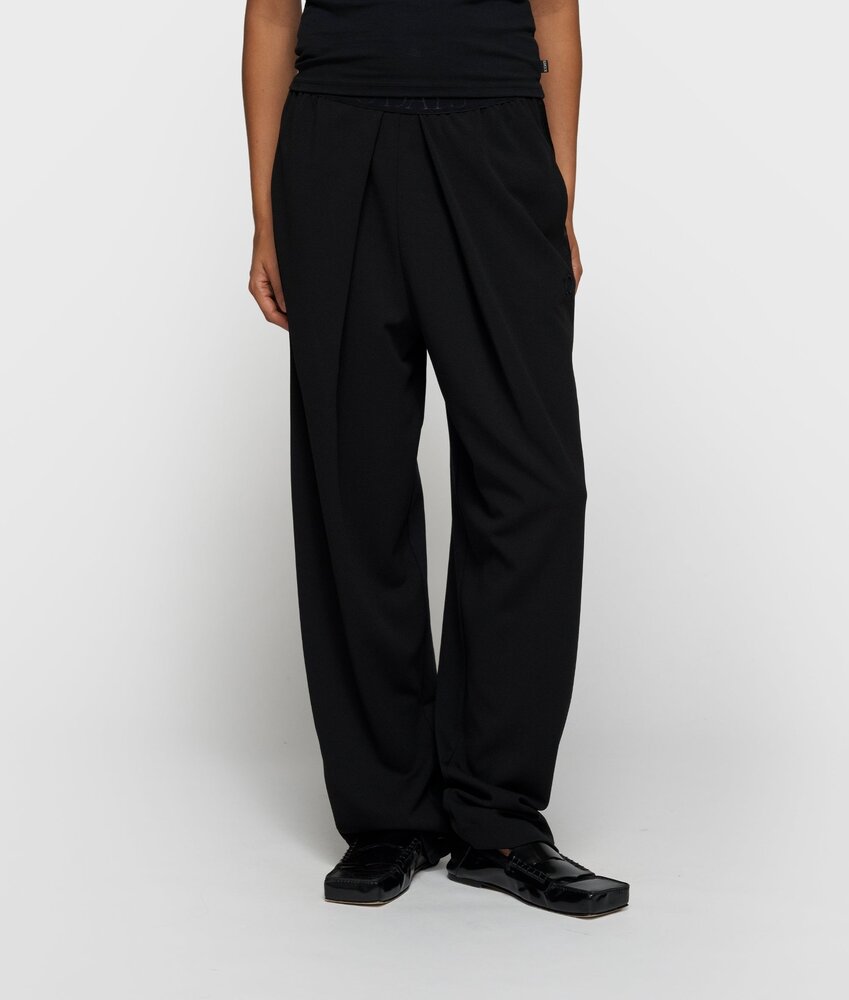 10DAYS Pantalon plissé black