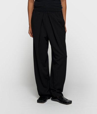 10DAYS Pantalon plissé black