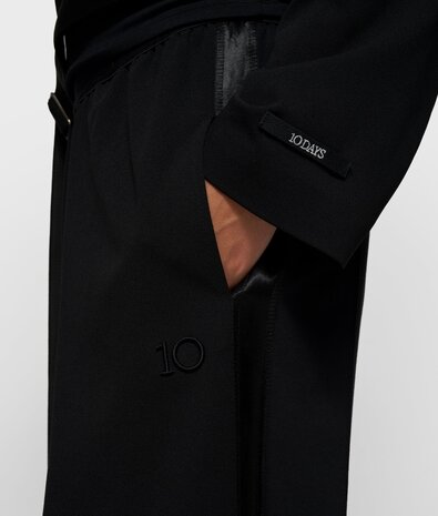 Pantalon plissé black