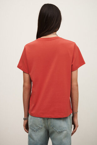 BA&SH IONI t-shirt rouge