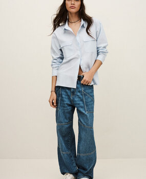 BA&SH PORZIA chemise bleu