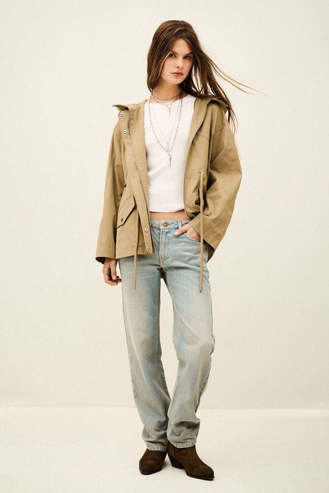 BA&SH ILIO veste camel