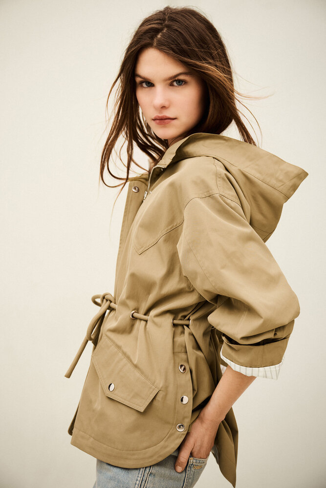 BA&SH ILIO veste camel