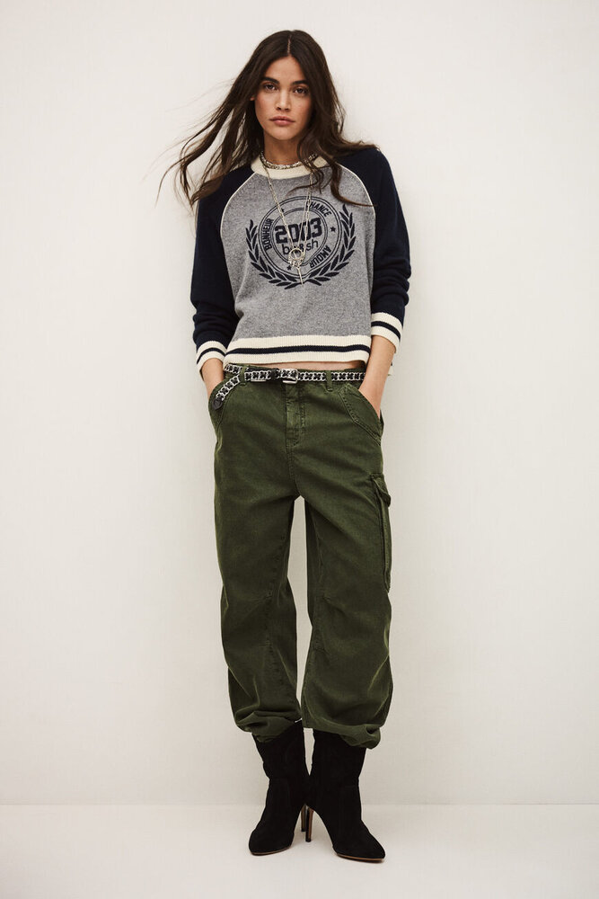 BA&SH COLLETTE pull navy