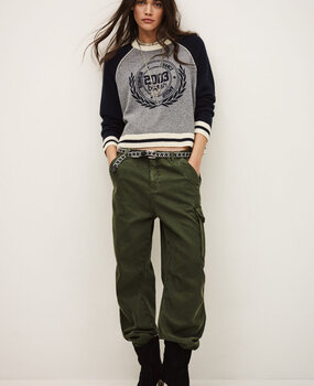 BA&SH COLLETTE pull navy