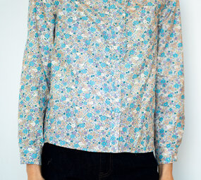ZELYNE chemise bleu