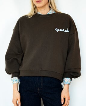 AURELYA pull choco/bleu