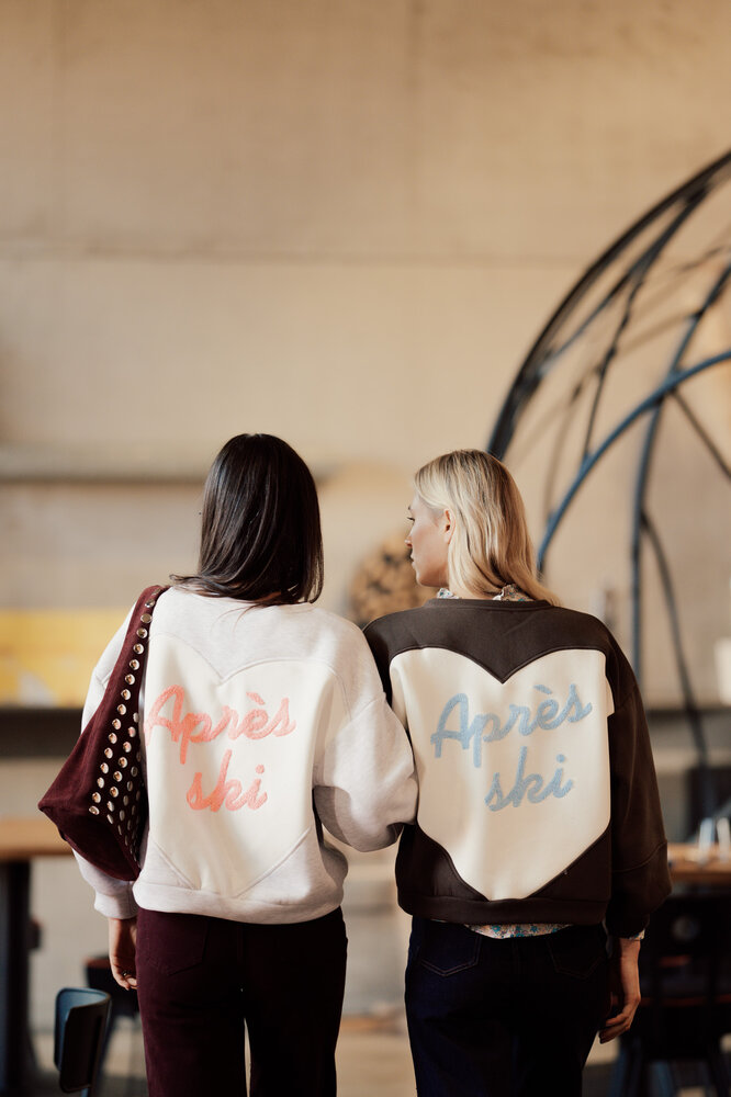 AURELYA pull choco/bleu AURELYA pull choco/bleu