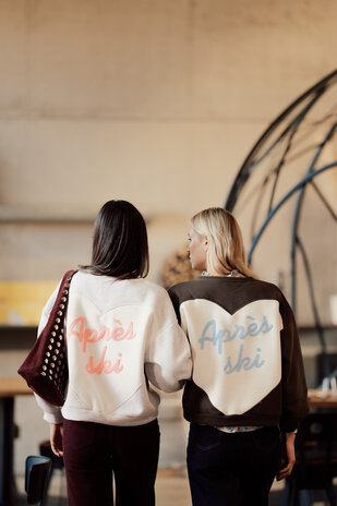 AURELYA pull gris/rose