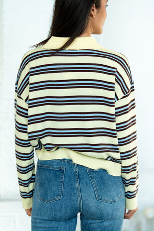 ISKYRA polo jaune ISKYRA polo jaune