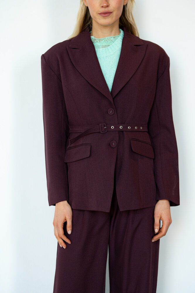 NORYSSE blazer bordeaux NORYSSE blazer bordeaux